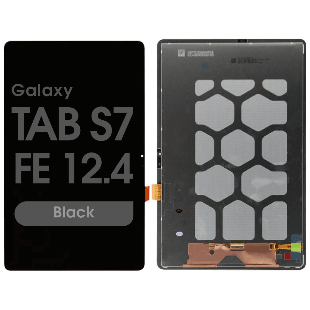 Refurbished - TFT LCD Screen and Digitizer Assembly for Samsung Galaxy Tab S7 FE 12.4" (T730 / T733 / T735 / T736 / T737 / T738) (No Frame) (Black)