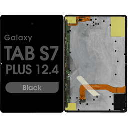 Refurbished - OLED Screen and Digitizer Assembly for Samsung Galaxy Tab S7 Plus 12.4 (2020) (T970 / T975 / T976) (No Frame) (Black)