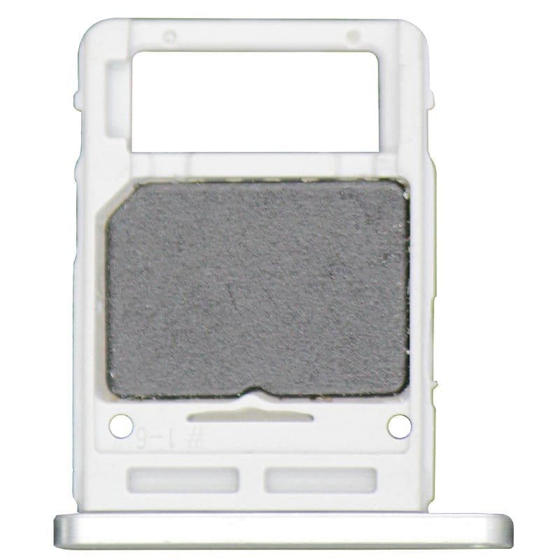 Single Sim Card Tray for Samsung Galaxy Tab S7 Plus 12.4" (T970 / T975 / T976) (Mystic Silver)