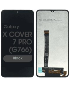 Refurbished - LCD Screen and Digitizer Assembly for Samsung Galaxy XCover7 Pro (G766) (No Frame) (Black)