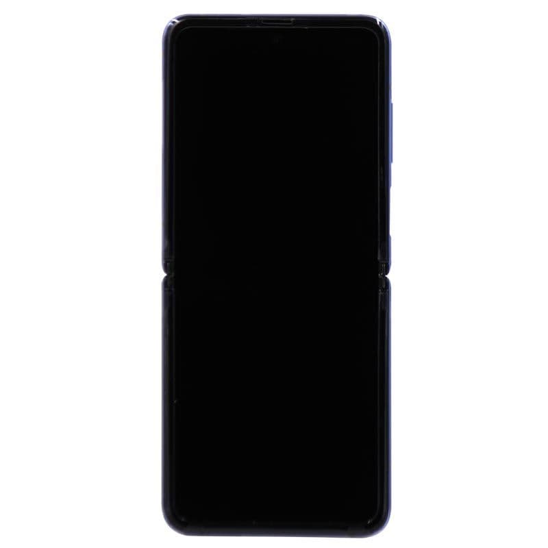 Service Pack - OLED Screen and Digitizer Assembly w/ Frame for Samsung Galaxy Z Flip 5G (1st Gen) (F707) (US / International Version) (Mirror Purple)