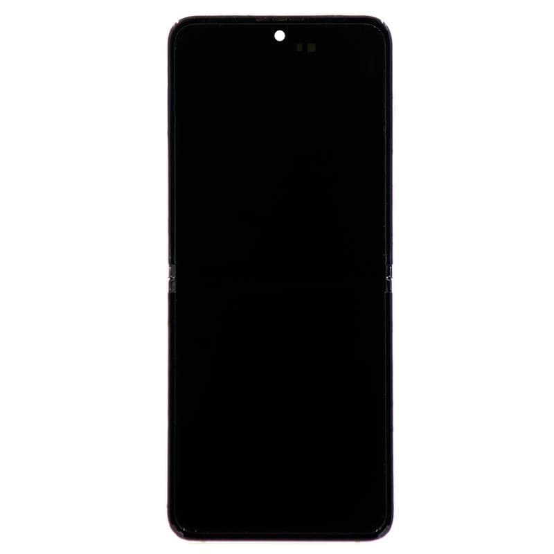Refurbished - OLED Assembly w/ Digitizer for Samsung Galaxy Z Flip 3 5G (F711) (Cream)