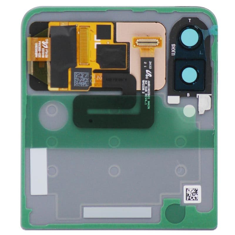 Refurbished - Sub OLED Assembly w/ Digitizer for Samsung Galaxy Z Flip3 5G (F711) (No Frame) (Purple)