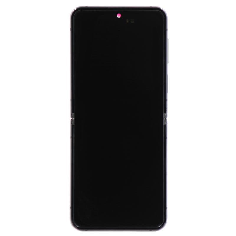 Service Pack - OLED Screen and Digitizer Assembly w/ Frame for Samsung Galaxy Z Flip 4 (F721) (US Version) (Graphite)