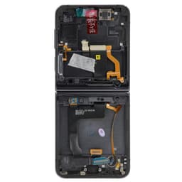 Service Pack - OLED Screen and Digitizer Assembly w/ Frame for Samsung Galaxy Z Flip 4 (F721) (US Version) (Graphite)
