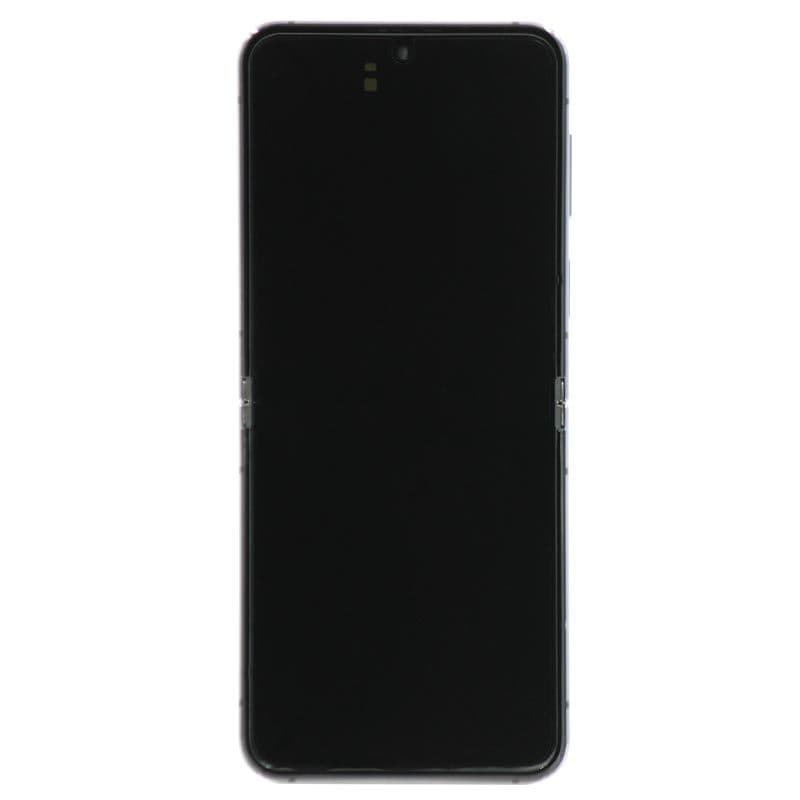 Service Pack - OLED Screen and Digitizer Assembly w/ Frame for Samsung Galaxy Z Flip 5G (1st Gen) (F731) (Graphite)