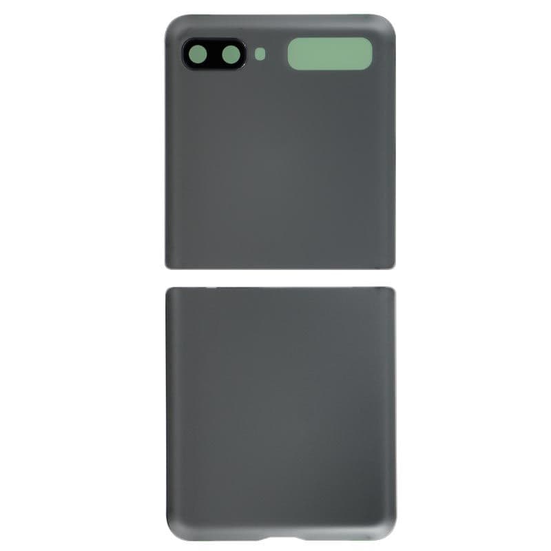 Back Cover w/ Adhesive / Camera Lens for Samsung Galaxy Z Flip 5G (1st Gen) (F707) (Mystic Gray)
