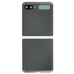 Back Cover w/ Adhesive / Camera Lens for Samsung Galaxy Z Flip 5G (1st Gen) (F707) (Mystic Gray)