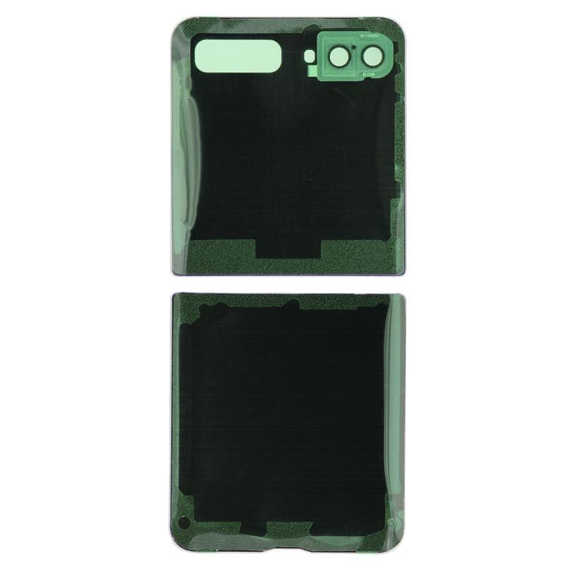 Back Cover w/ Adhesive / Camera Lens for Samsung Galaxy Z Flip 5G (1st Gen) (F707) (Mystic Gray)