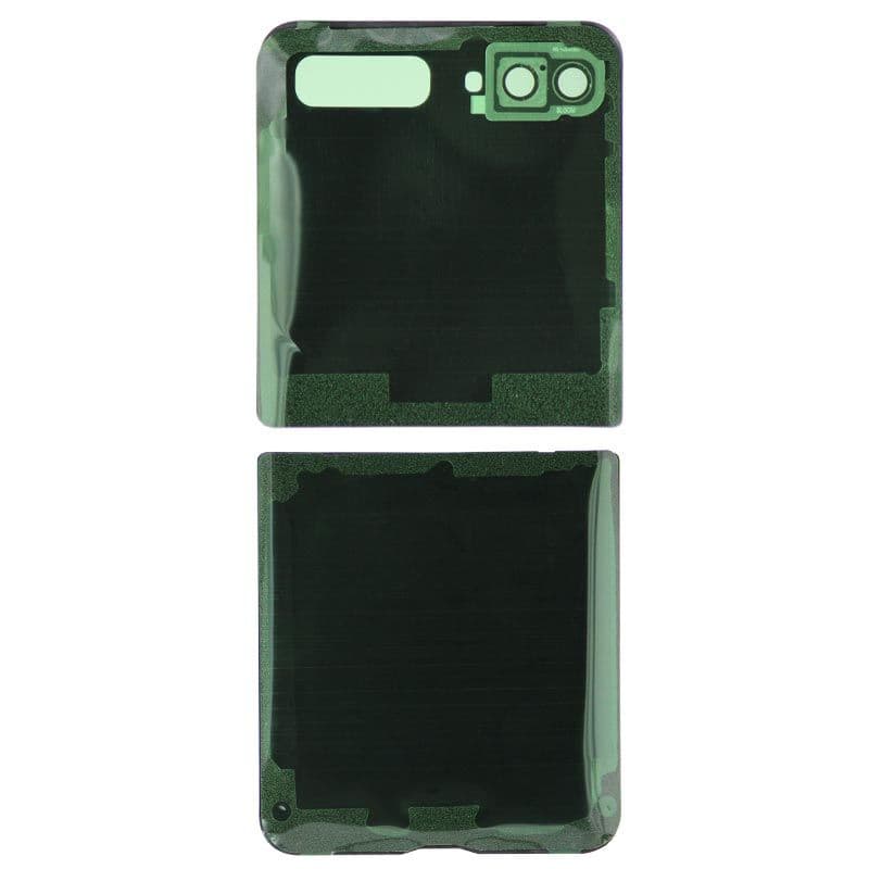 Back Cover w/ Adhesive / Camera Lens for Samsung Galaxy Z Flip 5G (1st Gen) (F707) (White)