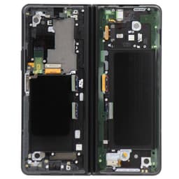 Service Pack - OLED Screen and Digitizer Assembly w/ Frame for Samsung Galaxy Z Fold3 5G (International Version) (Phantom Black)