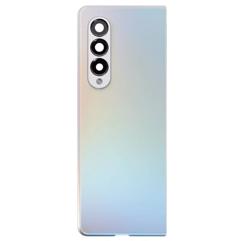 OEM Pull - Back Cover w/ Camera Lens for Samsung Galaxy Z Fold 3 5G (F926) (Phantom Silver)