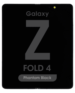 OEM Pull - OLED Screen and Digitizer Assembly w/ Frame for Samsung Galaxy Z Fold 4 (F936) (US / International Version) (Main Screen) (Grade B Plus) (Phantom Black) 