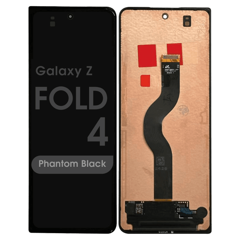 OEM Pull - Outer OLED Screen and Digitizer Assembly for Samsung Galaxy Z Fold 4 5G (F936) (Grade A) (Black)