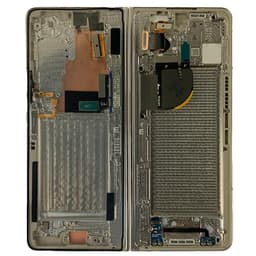 OEM Pull - OLED Screen and Digitizer Assembly w/ Frame for Samsung Galaxy Z Fold 5 5G (F946) (Grade C) (Cream)