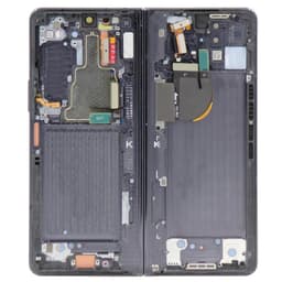 OEM Pull - OLED Screen and Digitizer Assembly w/ Frame for Samsung Galaxy Z Fold 5 5G (F946) (Grade C) (Gray)