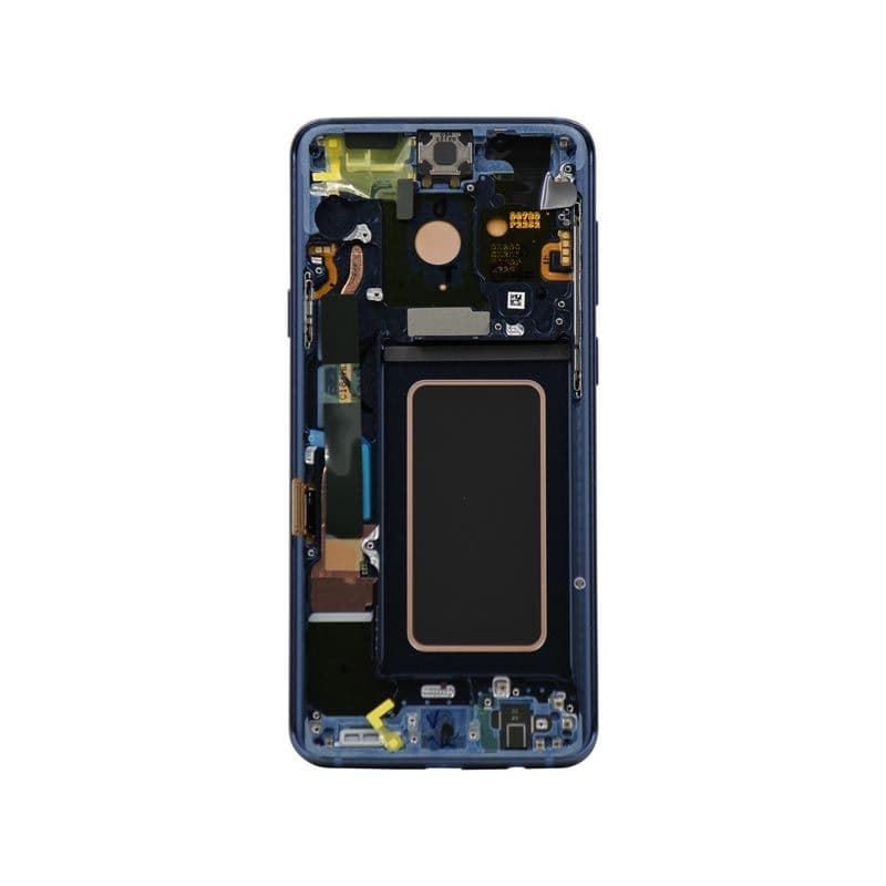 Service Pack - OLED Screen and Digitizer Assembly w/ Frame for Samsung Galaxy S9 Plus (G965) (Coral Blue)