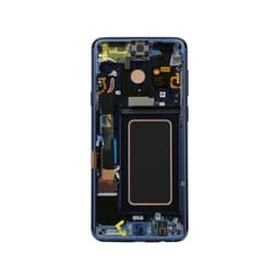 Service Pack - OLED Screen and Digitizer Assembly w/ Frame for Samsung Galaxy S9 Plus (G965) (Coral Blue)