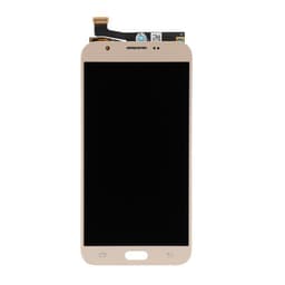LCD Screen and Digitizer Assembly for Samsung Galaxy J7 Perx (J727) (No Frame) (Gold)