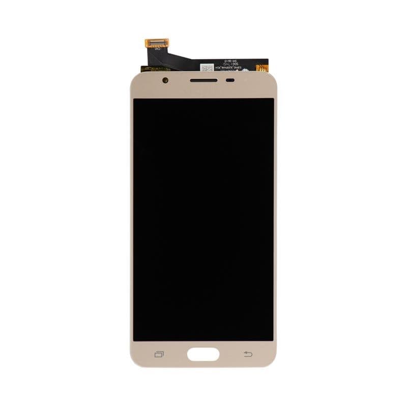 LCD Screen and Digitizer Assembly for Samsung Galaxy J7 Prime (G610) (No Frame) (Gold)