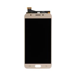 LCD Screen and Digitizer Assembly for Samsung Galaxy J7 Prime (G610) (No Frame) (Gold)