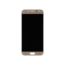 LCD Screen and Digitizer Assembly for Samsung Galaxy J7 Pro (J730) (No Frame) (Gold)