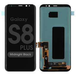 Refurbished - OLED Screen and Digitizer Assembly for Samsung Galaxy S8 Plus (G955) (No Frame) (Midnight Black)