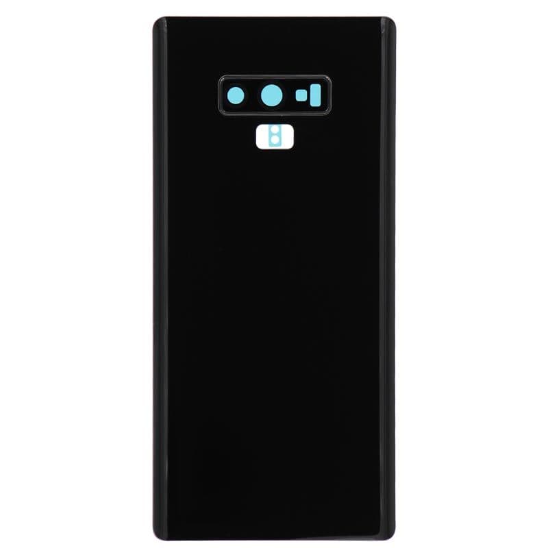 Back Cover w/ Adhesive / Camera Lens for Samsung Galaxy Note 9 (N960) (No Logo) (Midnight Black)