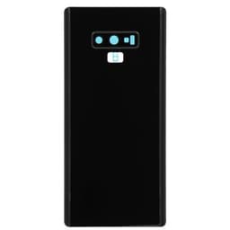 Back Cover w/ Adhesive / Camera Lens for Samsung Galaxy Note 9 (N960) (No Logo) (Midnight Black)