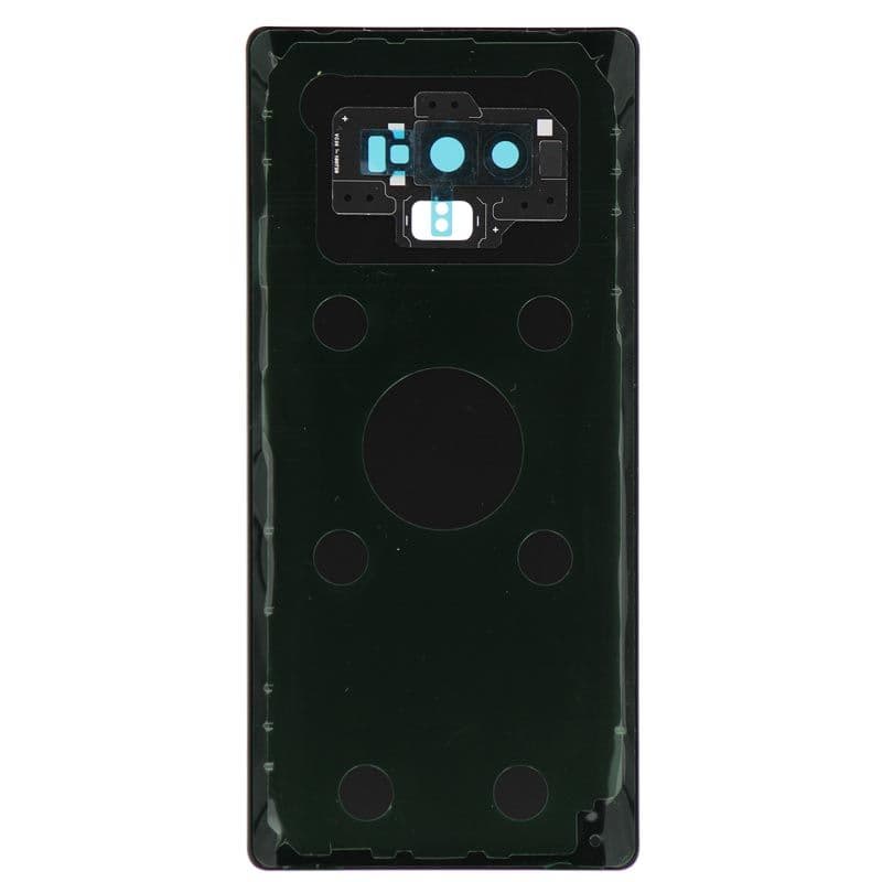 Back Cover w/ Adhesive / Camera Lens for Samsung Galaxy Note 9 (N960) (No Logo) (Midnight Black)