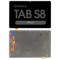 Refurbished - LCD Screen and Digitizer Assembly for Samsung Galaxy Tab S8 (X700/X706) (No Frame)