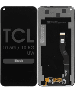Refurbished - LCD Screen and Digitizer Assembly for TCL 10 5G / 10 5G UW (Black)