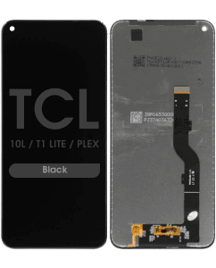 Refurbished - LCD Screen and Digitizer Assembly for TCL 10L / T1 Lite / Plex (Black)