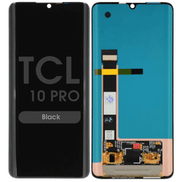Refurbished - OLED Screen and Digitizer Assembly for TCL 10 Pro (T799B) (No Frame) (Black)