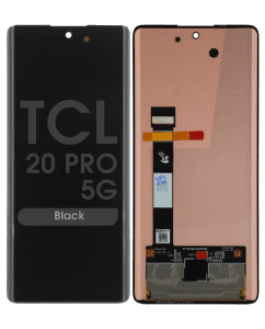 Refurbished - OLED Screen and Digitizer Assembly for TCL 20 Pro 5G (No Frame) (Black)