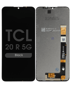 Refurbished - LCD Screen and Digitizer Assembly for TCL 20 R 5G (T767H) (No Frame) (Black) 