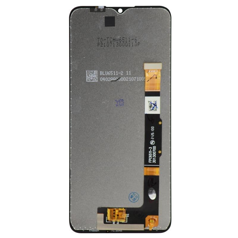 Refurbished - LCD Screen and Digitizer Assembly for TCL 20 R 5G (T767H) (No Frame) (Black) 