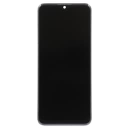 Refurbished - LCD Screen and Digitizer Assembly w/ Frame for TCL 20 SE (Black)