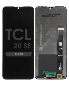 Refurbished - LCD Screen and Digitizer Assembly for TCL 20 SE (No Frame) (Black)