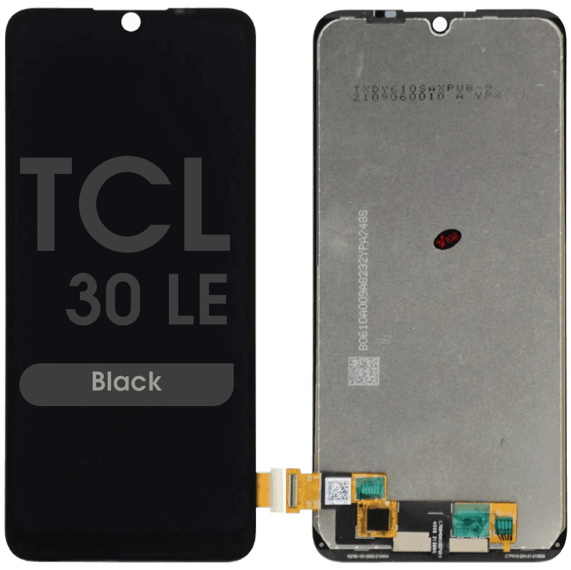 Refurbished - LCD and Digitizer Assembly for TCL 30 LE (No Frame) (Black)