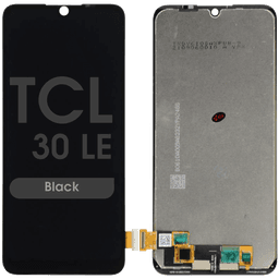 Refurbished - LCD and Digitizer Assembly for TCL 30 LE (No Frame) (Black)