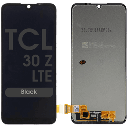Refurbished - LCD and Digitizer Assembly for TCL 30 Z LTE (No Frame) (Black)