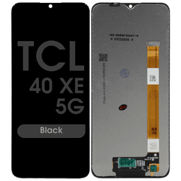 Refurbished - LCD and Digitizer Assembly for TCL 40 XE 5G (No Frame) (Black)