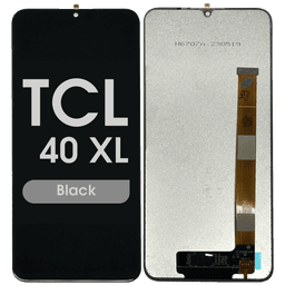 Refurbished - LCD and Screen Digitizer Assembly for TCL 40 XL (No Frame) (Black)
