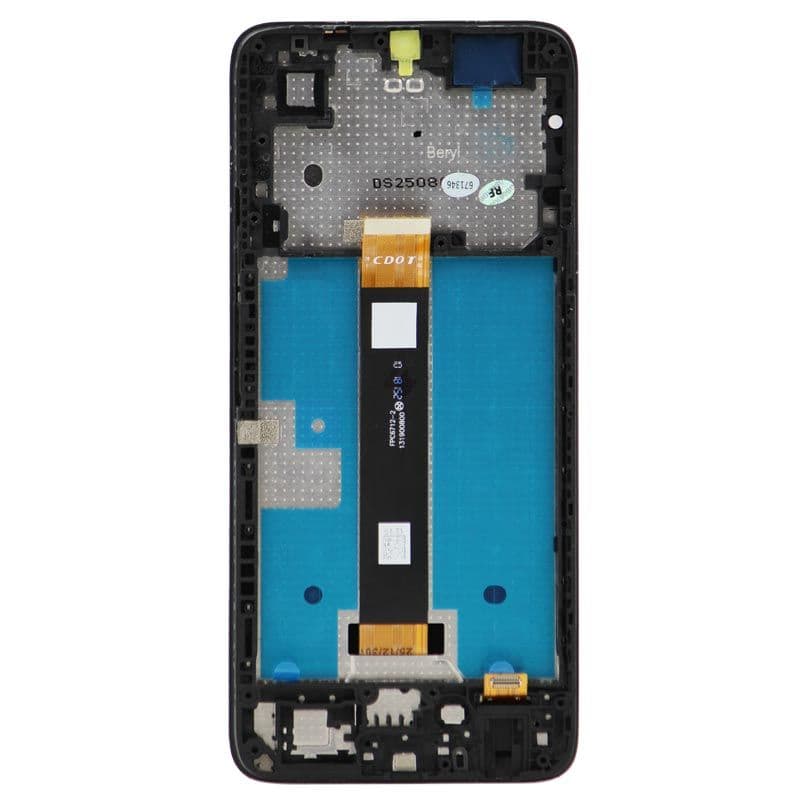 Refurbished - LCD Screen and Digitizer Assembly w/ Frame for TCL K32 5G (Black)