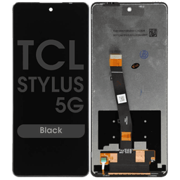 Refurbished - LCD and Digitizer Assembly for TCL Stylus 5G (T779W) (No Frame) (Black)
