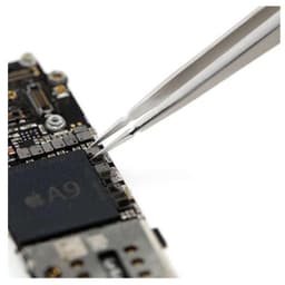 2UUL - 3D Hand Finish Straight Head Titanium Alloy Ultraprecise Curved Head Tweezers for Fingerprint Jump Line Wire Repair