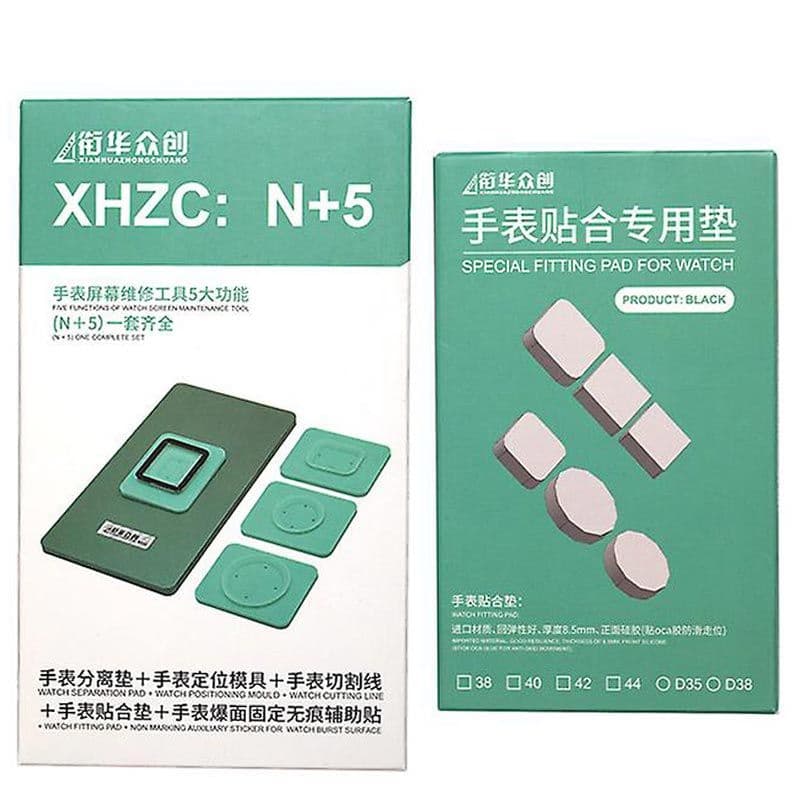 XHZC: N+5 - LCD Screen Mold Separating / Alignment / Laminating Mould for Apple Watch Series 1 / 2 / 3 / 4 / 5 / 6