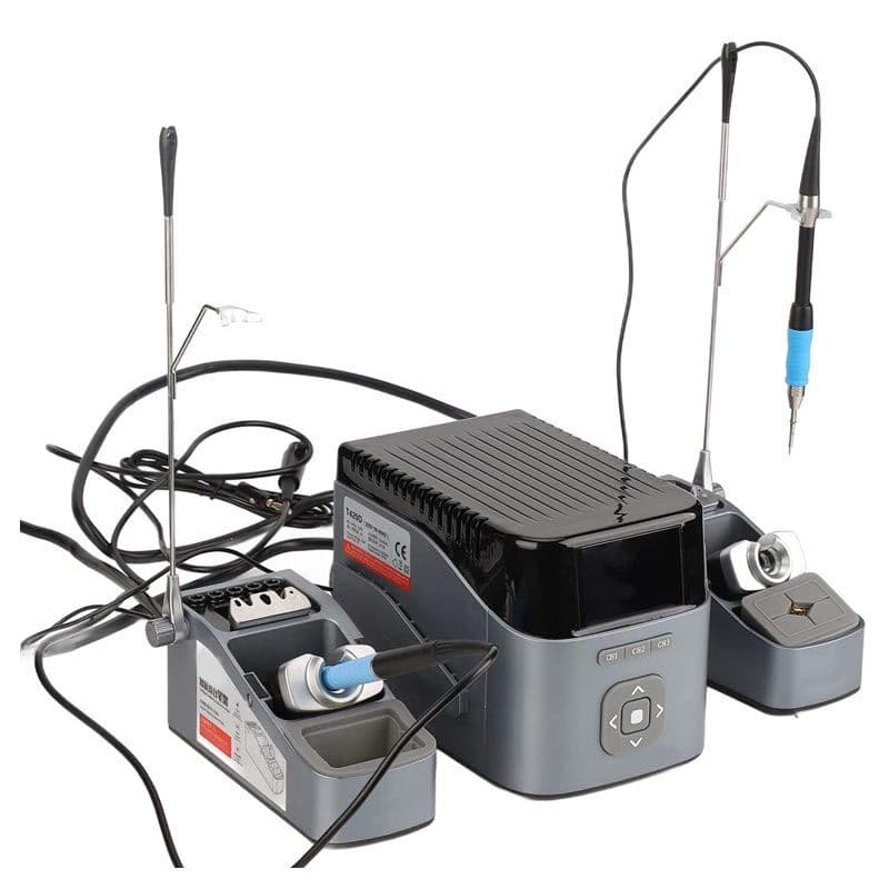Aixun - T402D Intelligent Double Solder Station w/ T210 / T115 Tips