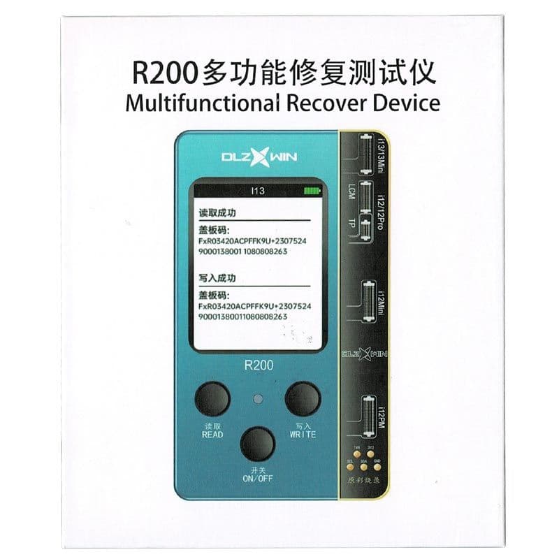 DLZ - R200 Multifunctional True Tone Programmer for iPhone 7 to 13 Mini